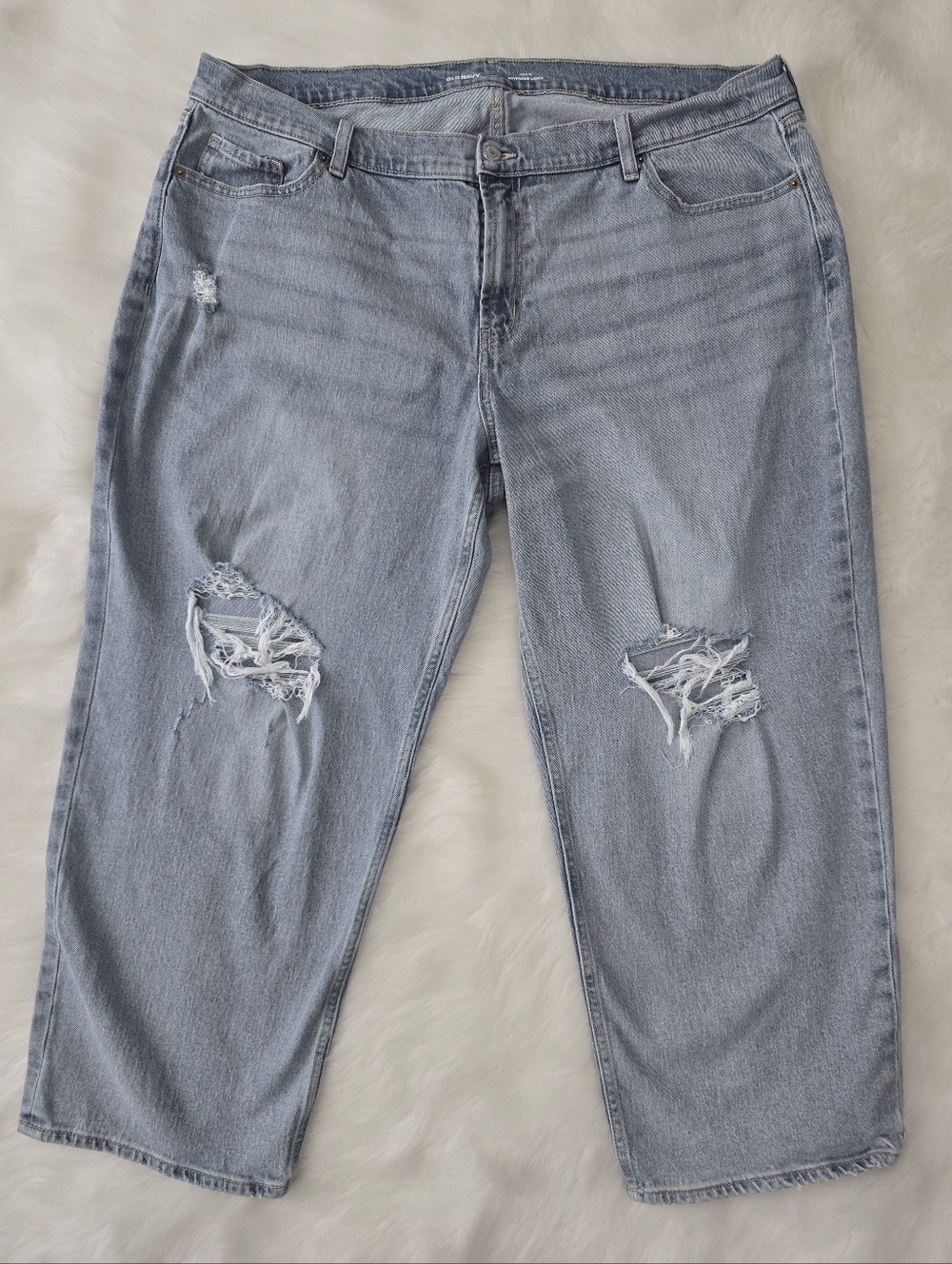 Old Navy Midrise Boyfriend Loose Jeans Women’s Plus Size 20 - Picture 1 of 4